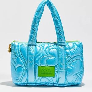 NWT Bryn Puffy Mini Tote Bag🩵💙💚
